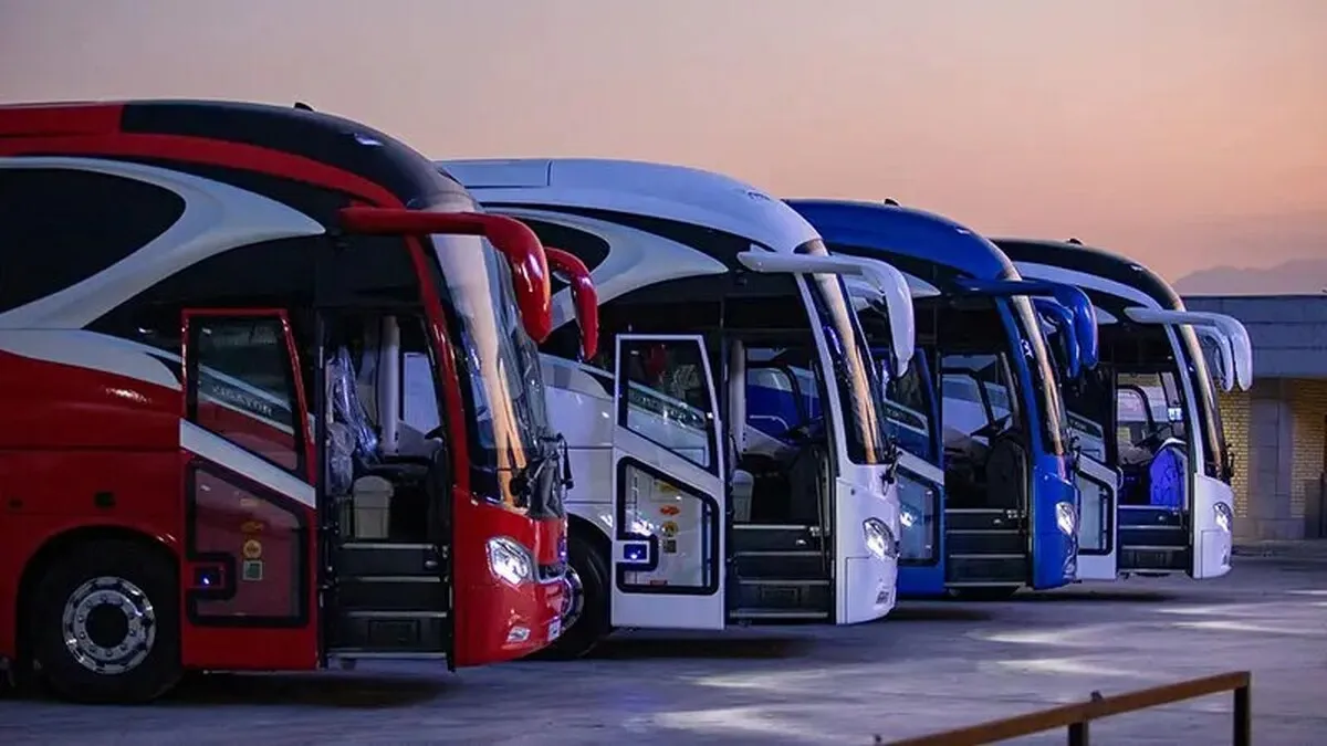 تردد اتوبوس‌های بین شهری برقرار است