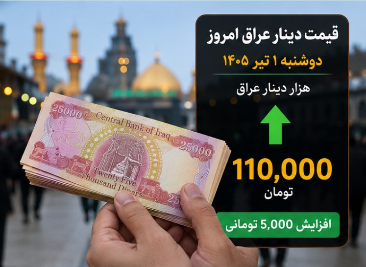 قیمت دینار عراق