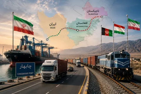 ایران با کریدور سه‌جانبه، چابهار را به قلب آسیای مرکزی وصل می‌کند 