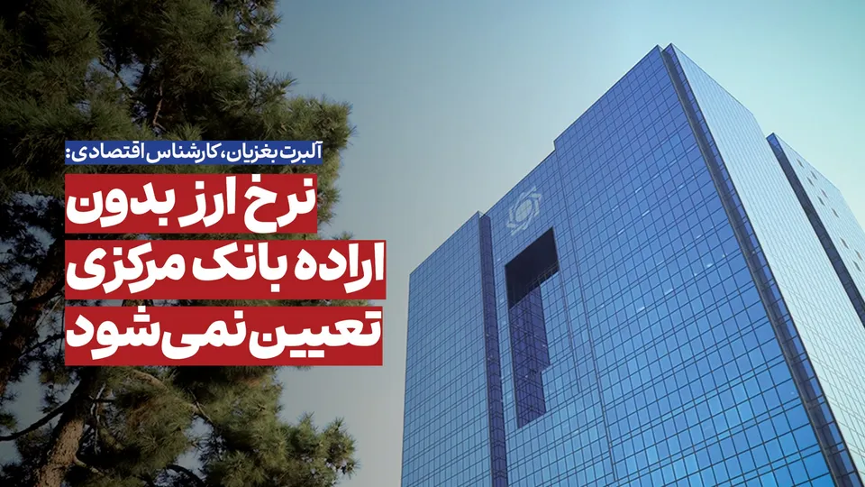 نرخ ارز بدون اراده بانک مرکزی تعیین نمی‌شود