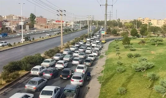 ترافیک سنگین در محورهای شمالی