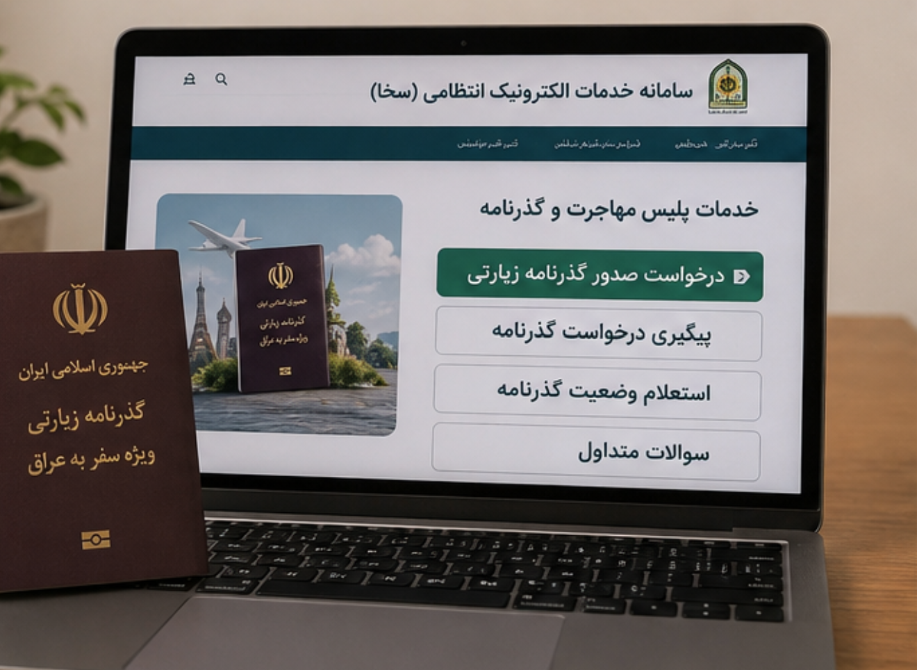 جزییات ثبت نام گذرنامه زیارتی اربعین ۱۴۰۵ ثبت نام گذرنامه زیارتی اربعین ۱۴۰۵