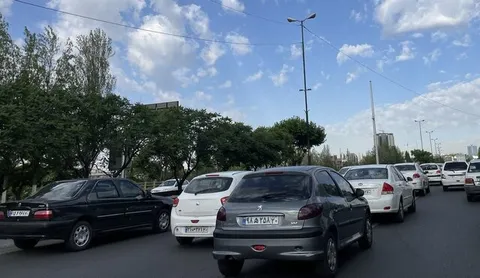 ترافیک صبحگاهی تهران عادی و روان است