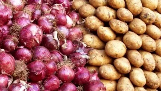 سیب&zwnj;زمینی و پیاز به میزان کافی ذخیره&zwnj;سازی شده است
