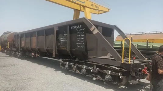 ۴۰ دستگاه واگن مخزن&zwnj;دار و لبه کوتاه داخلی وارد ناوگان ریلی کشور شد
