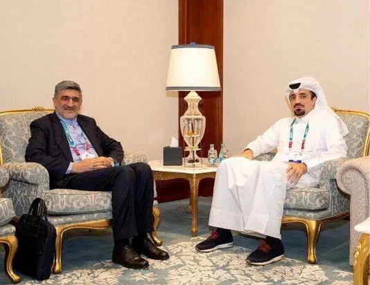 رایزنی رئیس سازمان بورس با همتایان خود در اجلاس بین&zwnj;المللی قطر