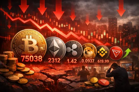 افت همزمان رمزارزهای بزرگ؛ بازار کریپتو وارد فاز اصلاح شد