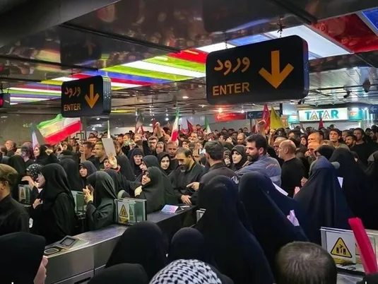 آخرين وضعيت ایستگاه&zwnj;های مترو تهران