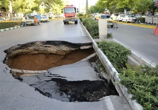 ۹۰ هزار کیلومتر، از مساحت کشور درگیر فرونشست است