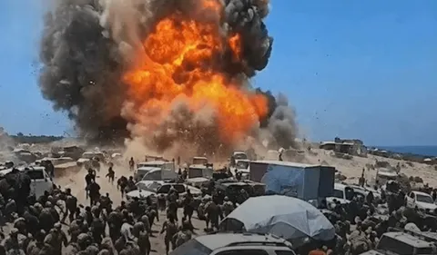 عربستان بازار یمن را به خاک و خون کشید