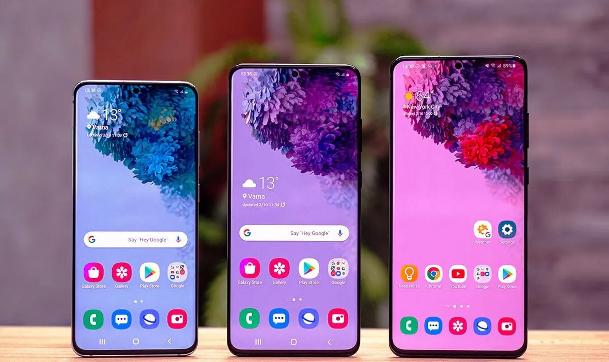 جدول قیمت گوشی سامسونگ امروز پنجشنبه ۱۵ خرداد ۱۴۰۴