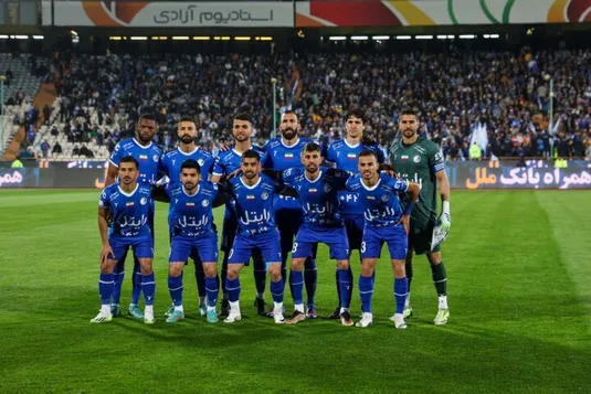 پوستر باشگاه استقلال برای بازی مقابل گل گهر