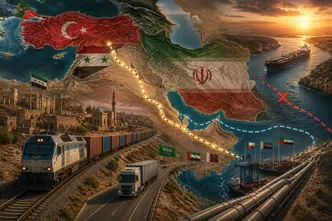 ترکیه به دنبال ساخت مسیر جایگزین هرمز با کارت سوریه