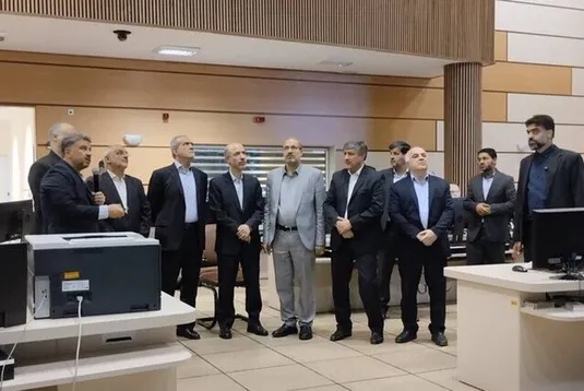 بازدید رئیس&zwnj;جمهور از دیسپاچینگ برق
