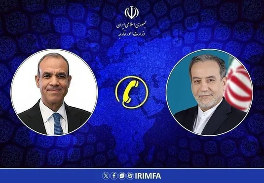 گفتگوی تلفنی وزرای امور خارجه ایران و مصر