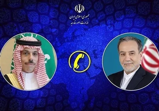 گفت&zwnj;وگوی تلفنی عراقچی با همتای سعودی