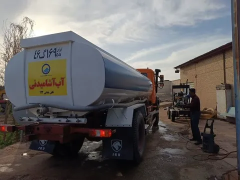 استقرار بیش از ۳۰۰ تانکر آبرسانی در کشور