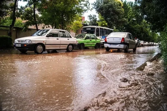 هشدار هواشناسی؛ احتمال بالا آمدن آب رودخانه&zwnj;ها و آب&zwnj;گرفتگی معابر