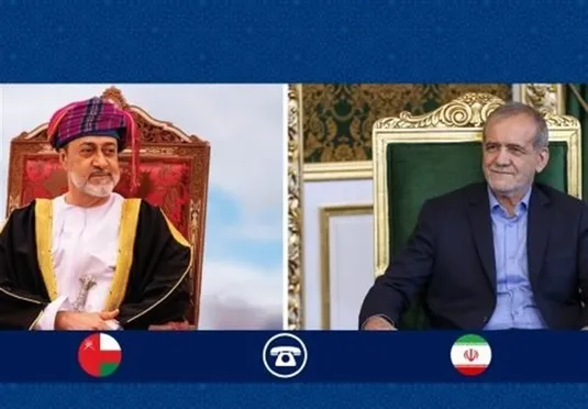 گفت&zwnj;وگوی پزشکیان و سلطان عمان درباره جنگ