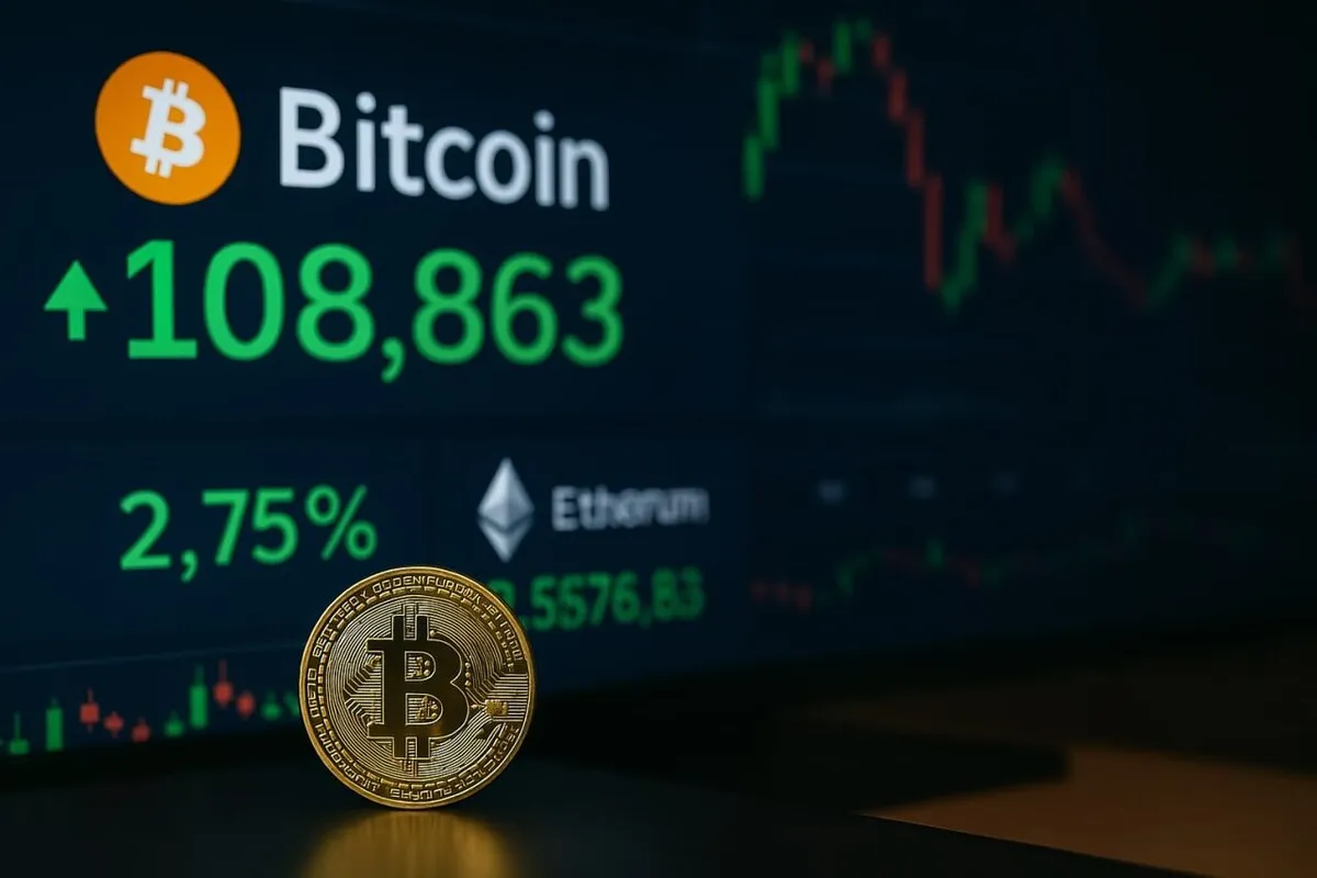 بیت‌کوین در آستانه ۱۱۰ هزار دلار؛ دست به یکی ماسک و نهنگ‌ها