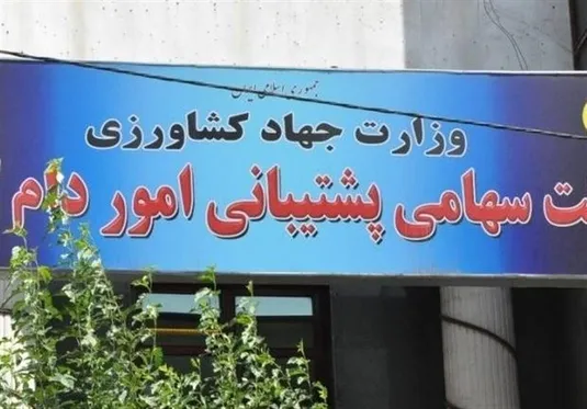 پشتبانی امور دام توزیع&zwnj;کننده انحصاری نهاده دام شد