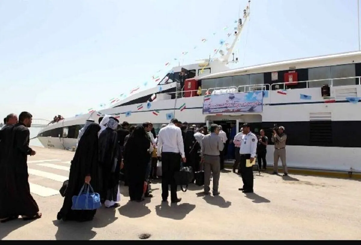 برنامه گروه کشتیرانی ایران برای جابه‌جایی زائران اربعین