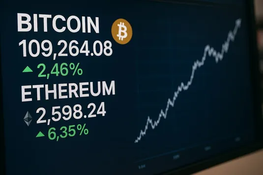 بیت&zwnj;کوین از ۱۰۹ هزار دلار عبور کرد؛ پیش&zwnj;بینی رشد تا ۱۱۶ هزار دلار