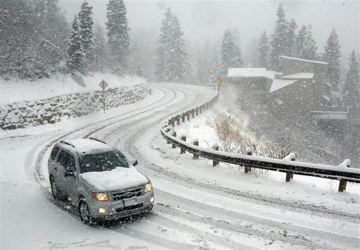 وضعیت تردد در جاده‌های کشور امروز ۱۵ دی ۱۴۰۴