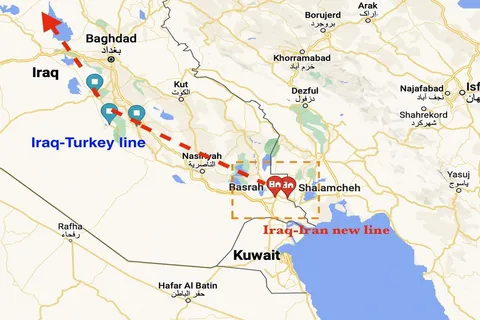 ایران و عراق تکمیل حلقه مفقوده کریدور ریلی به مدیترانه را کلید زدند