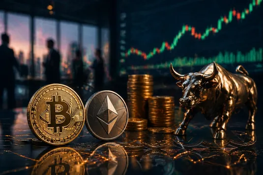 اصلاح محدود قیمت&zwnj;ها در بازار کریپتو همزمان با تداوم ورود سرمایه نهادی