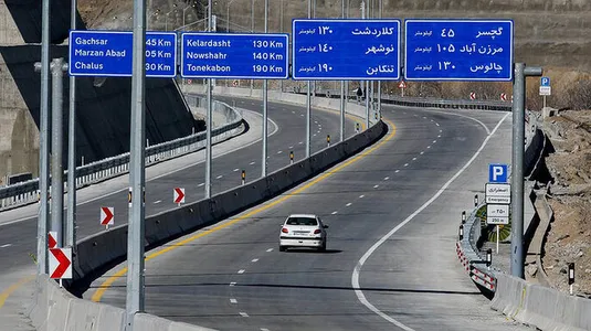 آزادراه شمالی کرج با دستور رئیس جمهور به بهره&zwnj;برداری رسید