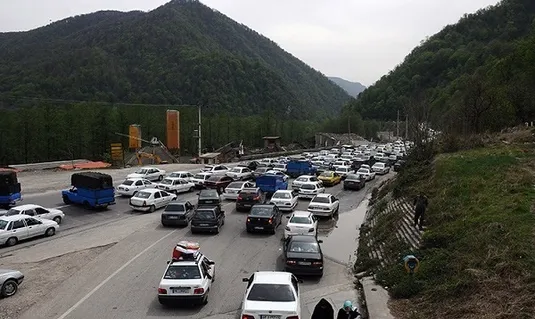 وضعیت تردد در جاده&zwnj;های کشور امروز ۸ فروردین ۱۴۰۴