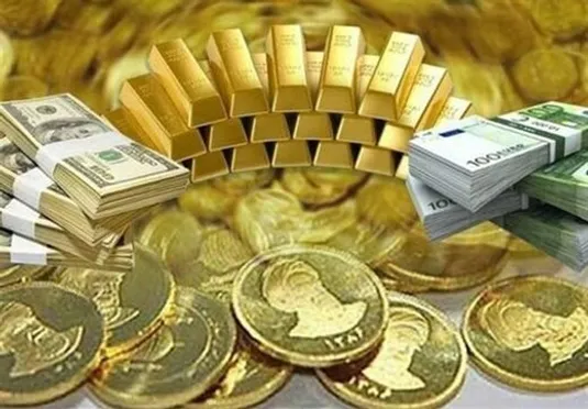 طلای ۱۸ عیار نرخ ارز دلار سکه طلا ۲۵ آذر