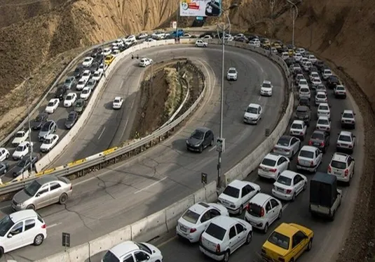 وضعیت تردد و محدودیت ترافیکی جاده&zwnj;ها تا ۳ آبان