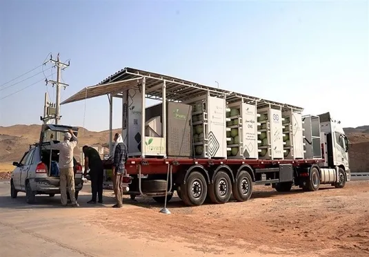 سوخت&zwnj;رسانی رایگان CNG در مرز خسروی