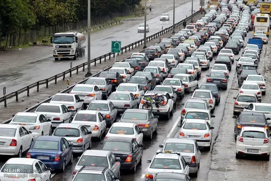 وضعیت تردد در جاده&zwnj;های کشورامروز دوشنبه ۳۰ مهر