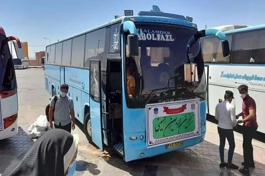 انجام ۳ هزار و ۸۰۰ سرویس حمل&zwnj;ونقل عمومی جاده&zwnj;ای از پایانه مرزی مهران