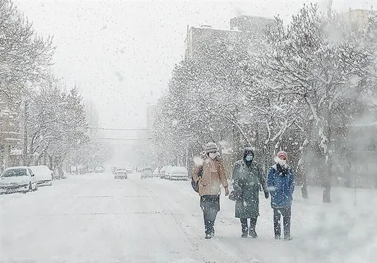 گزارش هواشناسی ۲۸ بهمن ۱۴۰۳/باران و برف در ۱۳ استان