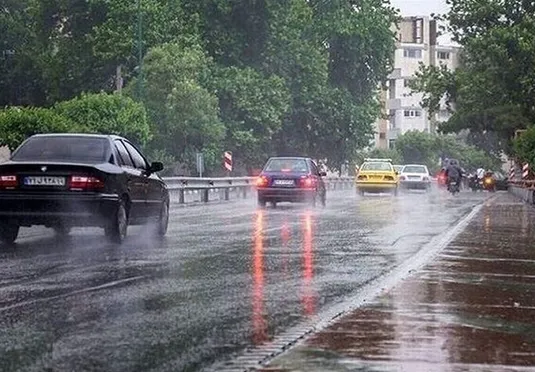 هواشناسی ایران ۱۴۰۴/۸/۹؛ رگبار باران در نوار شمالی