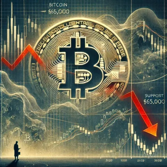 بیت&zwnj;کوین در آستانه اصلاح عمیق!