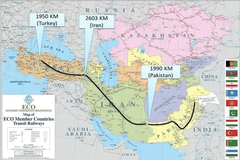 گمرک ریلی مشترک با میانجی رسما فعال شد