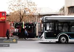 آغاز بکار اتوبوس های برقی تهران