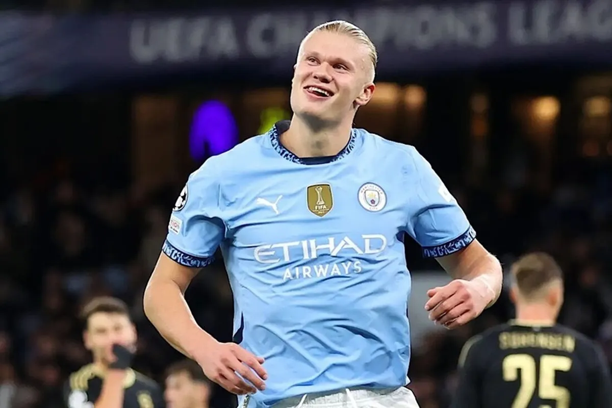 هالند گران‌ترین بازیکن لیگ جزیره می‌شود