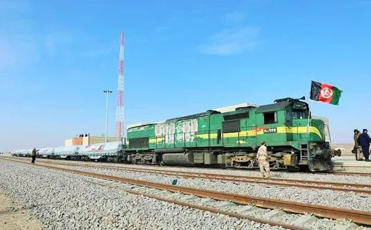 اتصال ریلی ایران به چین از طریق افغانستان