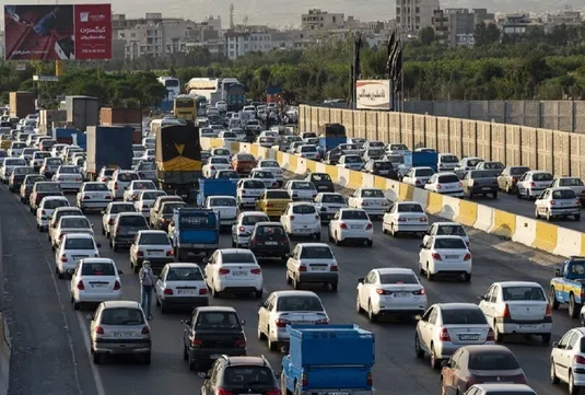 ترافیک تمامی محور&zwnj;های شمالی را قفل کرد