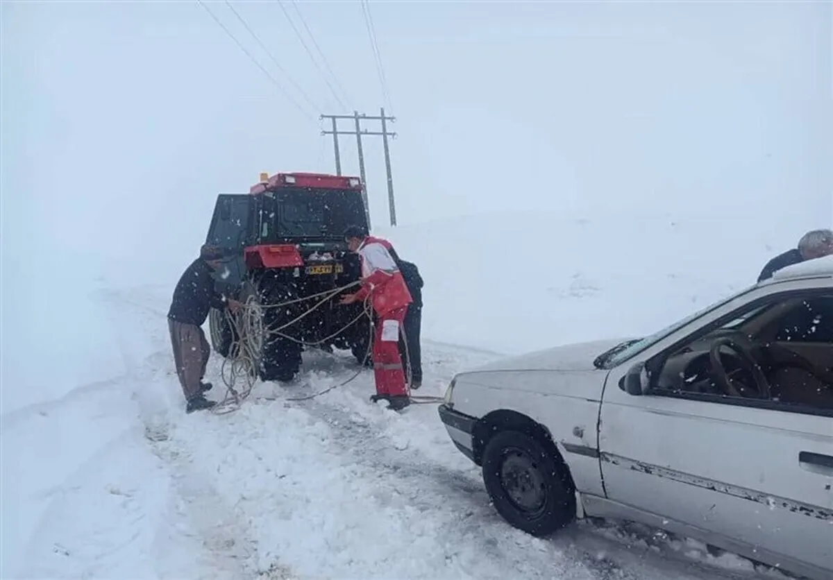 وضعیت تردد در جاده‌های کشور امروز ۹ بهمن ۱۴۰۴