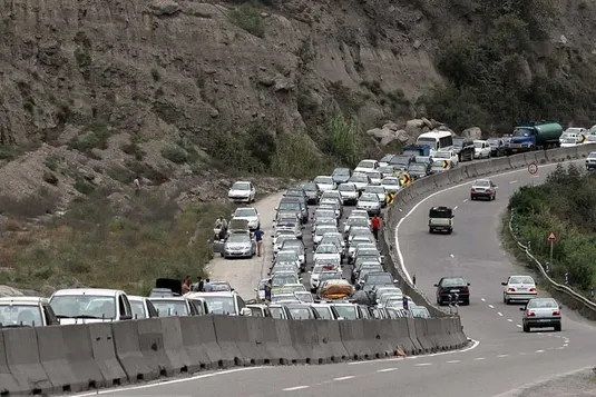 بارندگی در ۱۸ محور مواصلاتی و هشدار پلیس راه به رانندگان