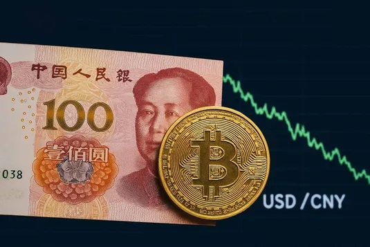 کاهش کنترل نرخ یوان؛ سیگنالی برای بیت&zwnj;کوین