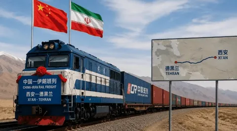 الجزیره: آمریکا از رشد ۳ برابری قطارهای چین به ایران به خشم آمد