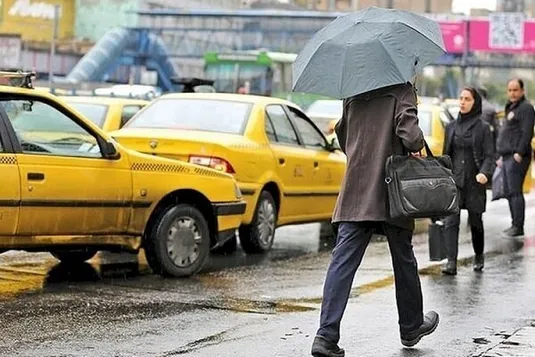 رگبار باران و رعدوبرق در استان&zwnj;های شمالی و دامنه&zwnj;های جنوبی البرز